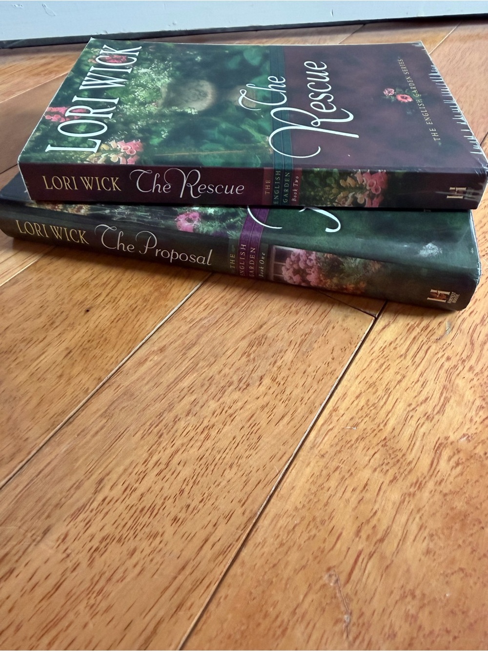 The Rescue & The Proposal book 1 and 2 of the English Garden Series by Lori Wick